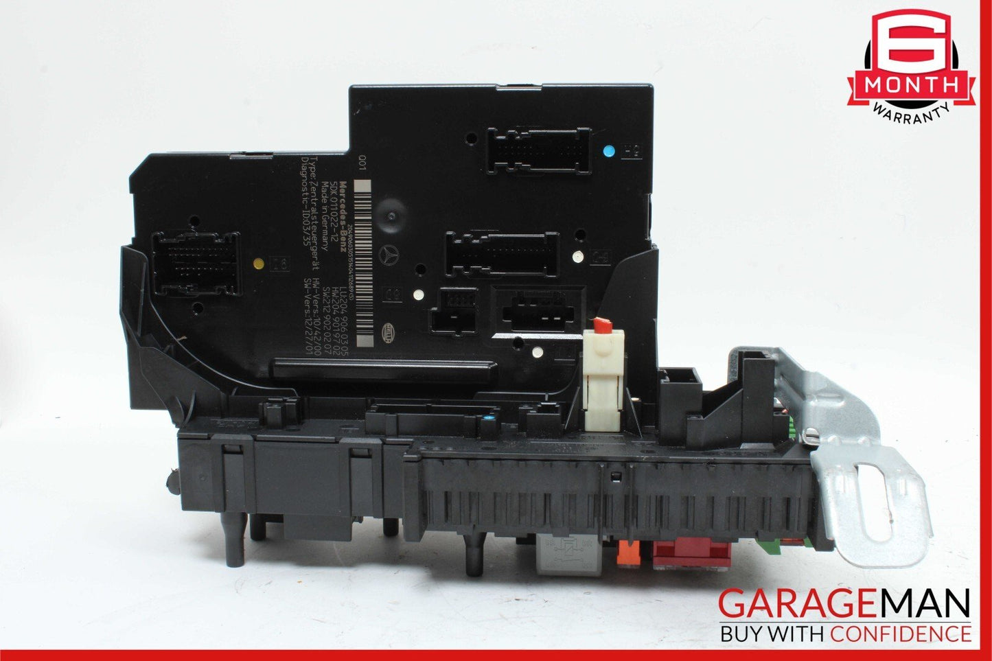 12-14 Mercedes W204 C350 C300 C250 Rear SAM Relay Fuse Junction Box Assembly