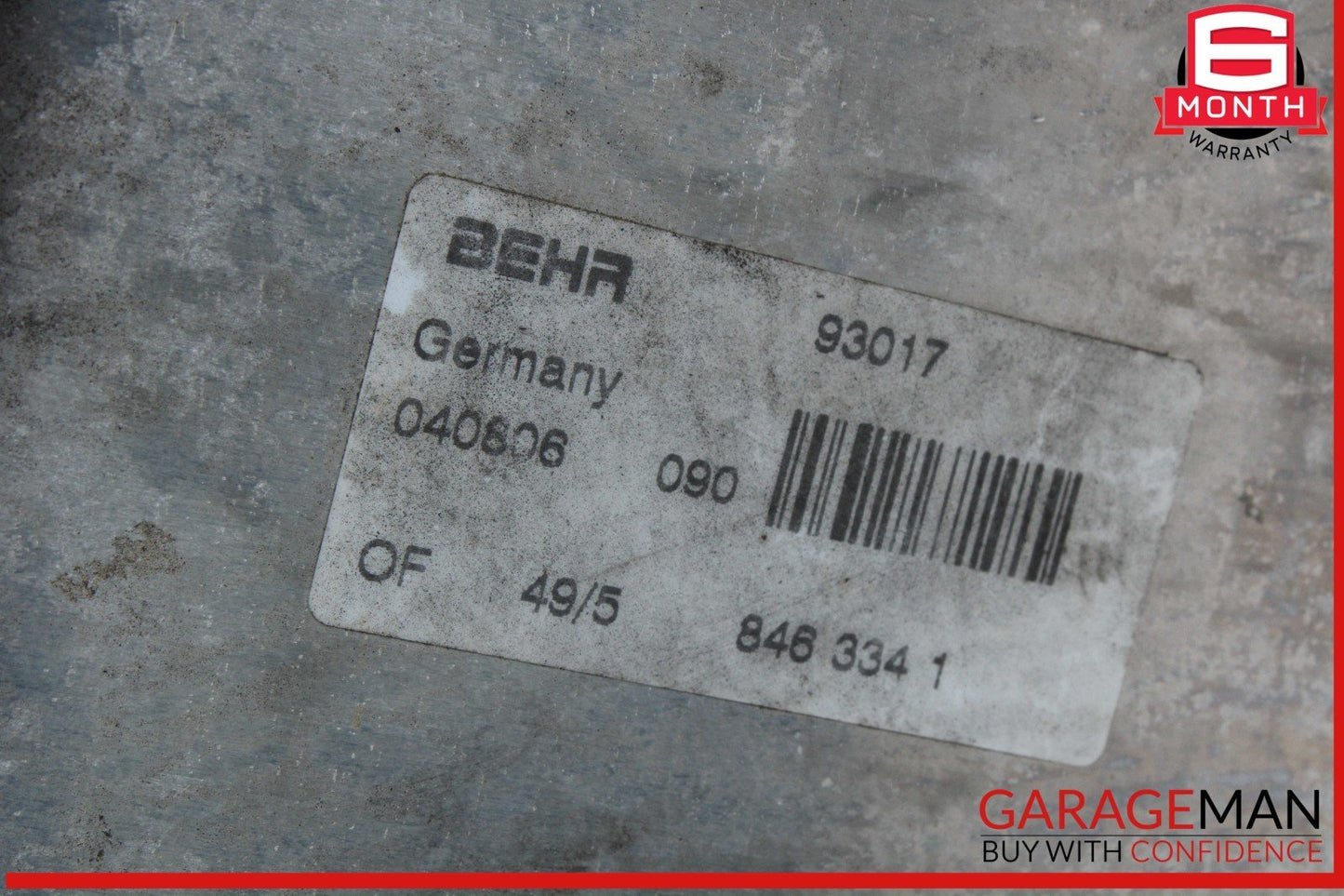 03-06 Porsche Cayenne S 955 Engine Oil Filter Housing 948107070 OEM