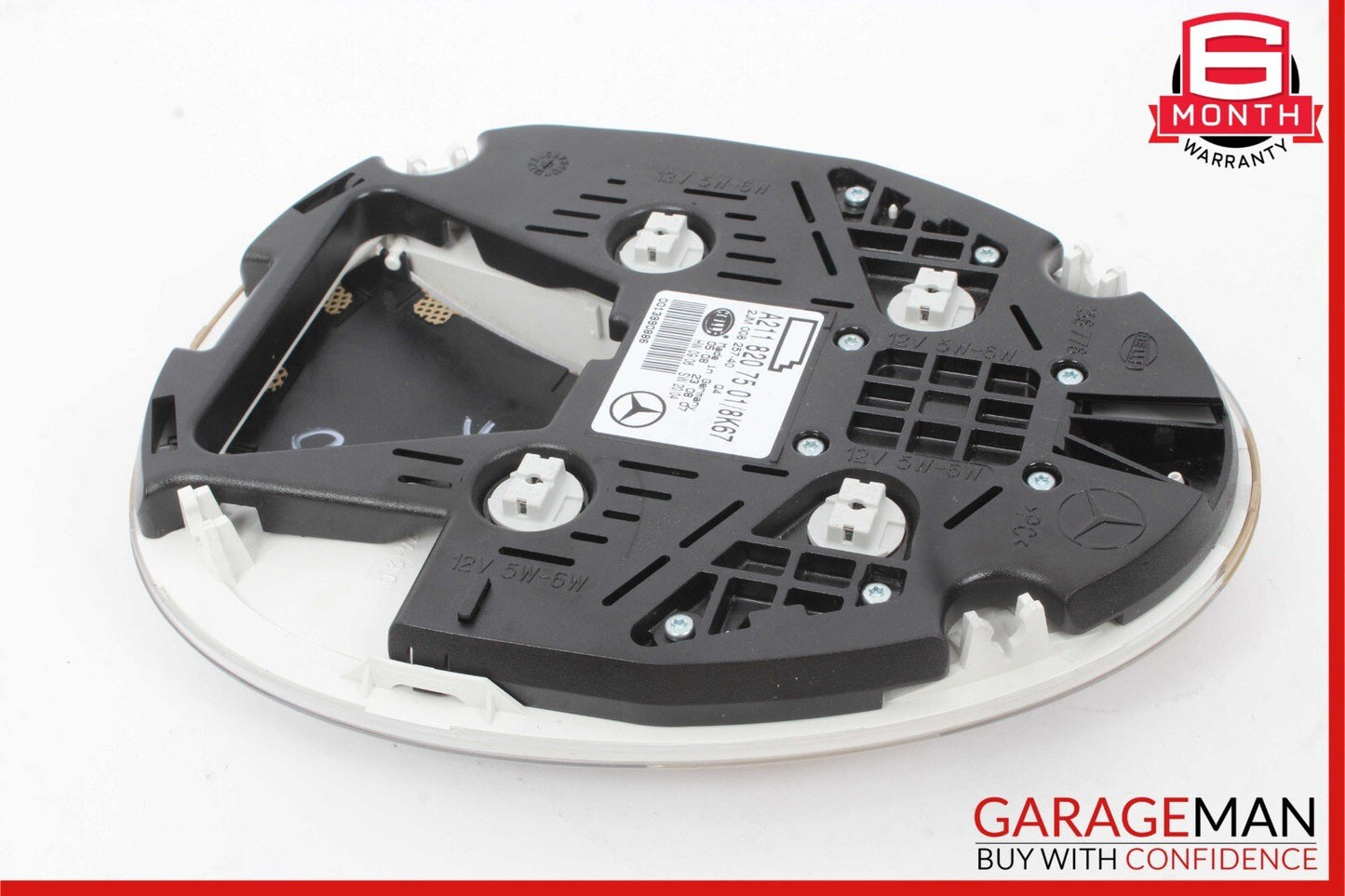 06-11 Mercedes W211 E350 CLS550 Rear Overhead Dome Light Reading Map Grey OEM