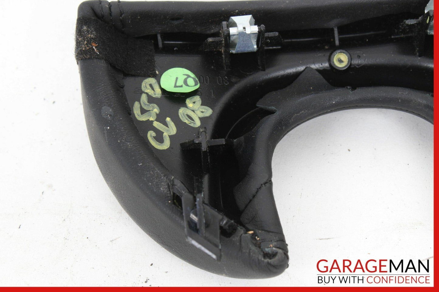 07-10 Mercedes W216 CL550 Center Console Phone Pad Surround Trim Cover Black OEM