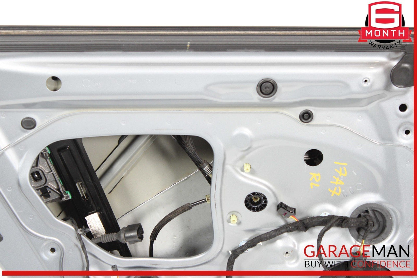 12-18 Audi A7 RS7 S7 Rear Left Driver Side Door Shell Panel Silver OEM