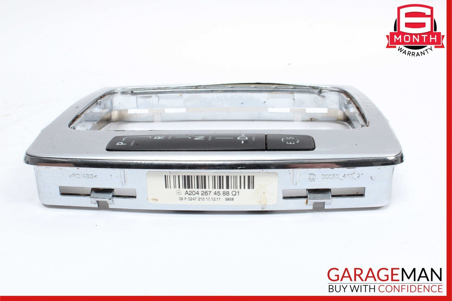 08-14 Mercedes W204 C250 GLK350 E350 Center Console Shift Shifter Bezel Trim OEM