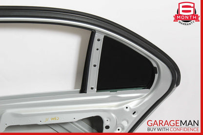 15-20 Mercedes W205 C300 Sedan Rear Right Side Exterior Door Shell Silver OEM