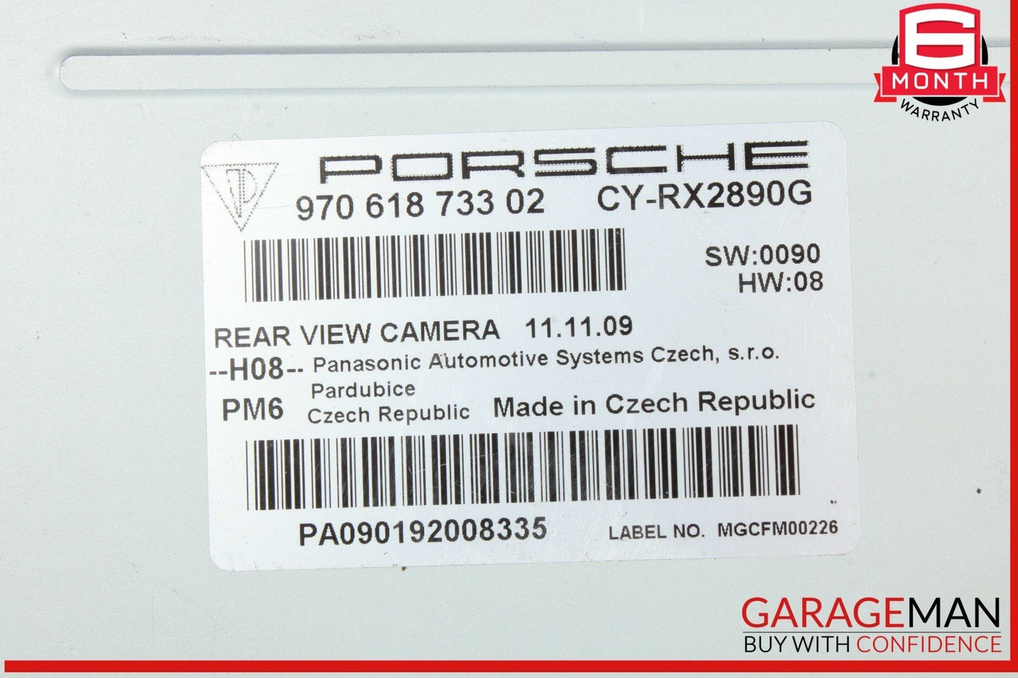 10-16 Porsche Panamera S 970 Rear View Back Up Camera Control Module Unit OEM