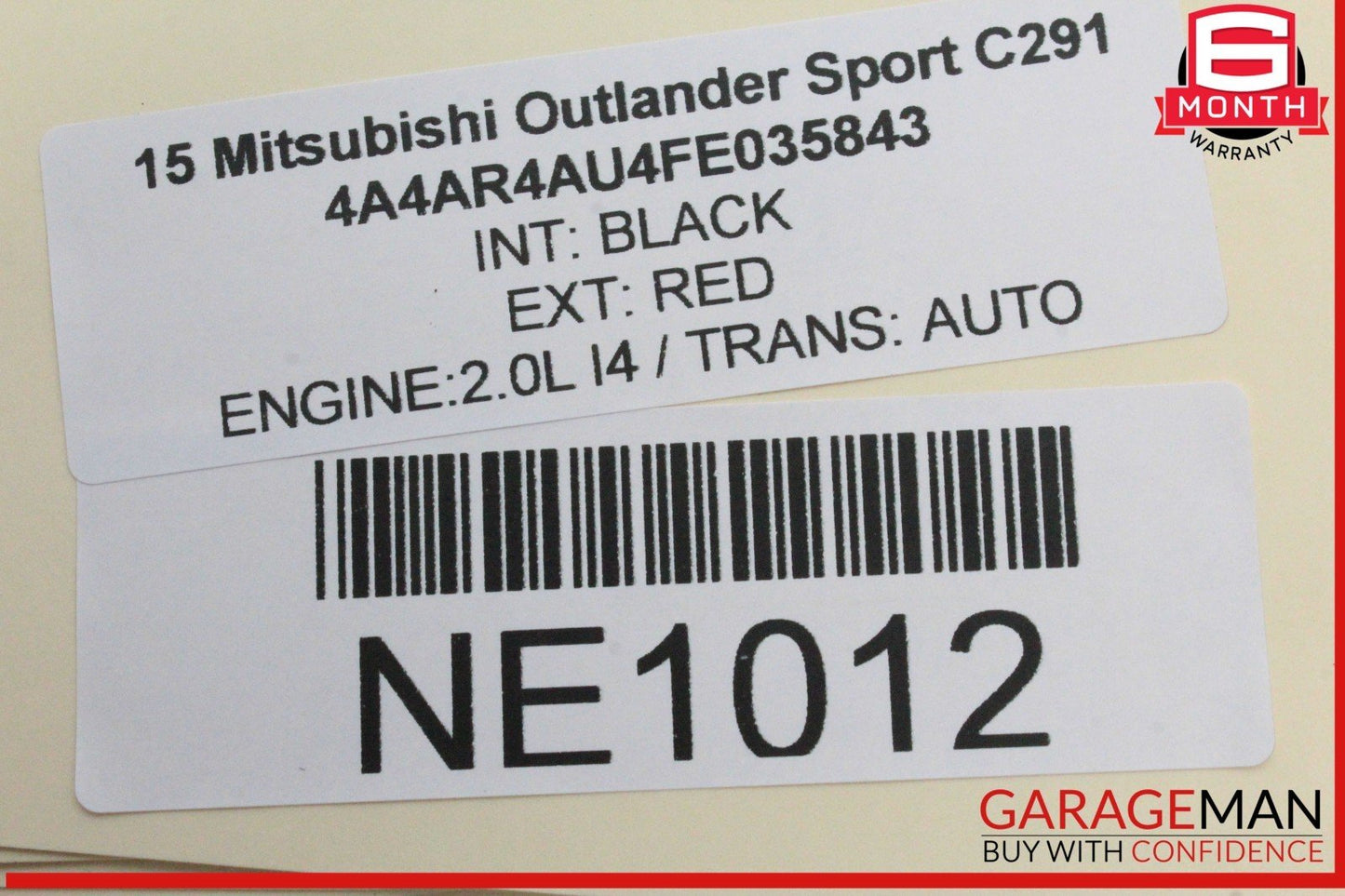 13-16 Mitsubishi Outlander Sport Seat Heater Heating Control Switch 8522C530 OEM
