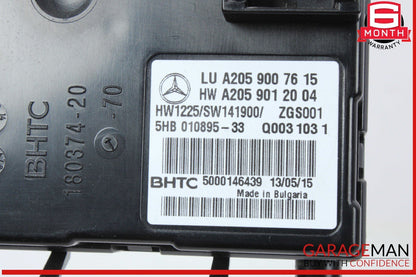 15-20 Mercedes W205 C300 A/C AC Heater Climate Control Module Unit OEM