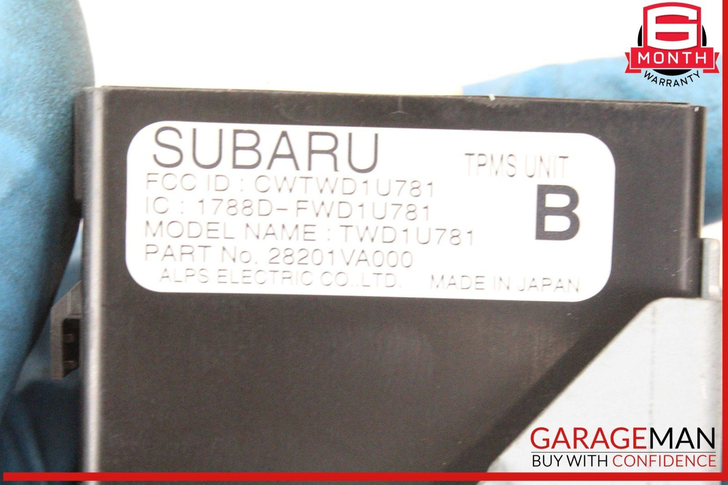 15-21 Subaru WRX Tire Pressure Monitoring System TPMS Control Module Unit OEM