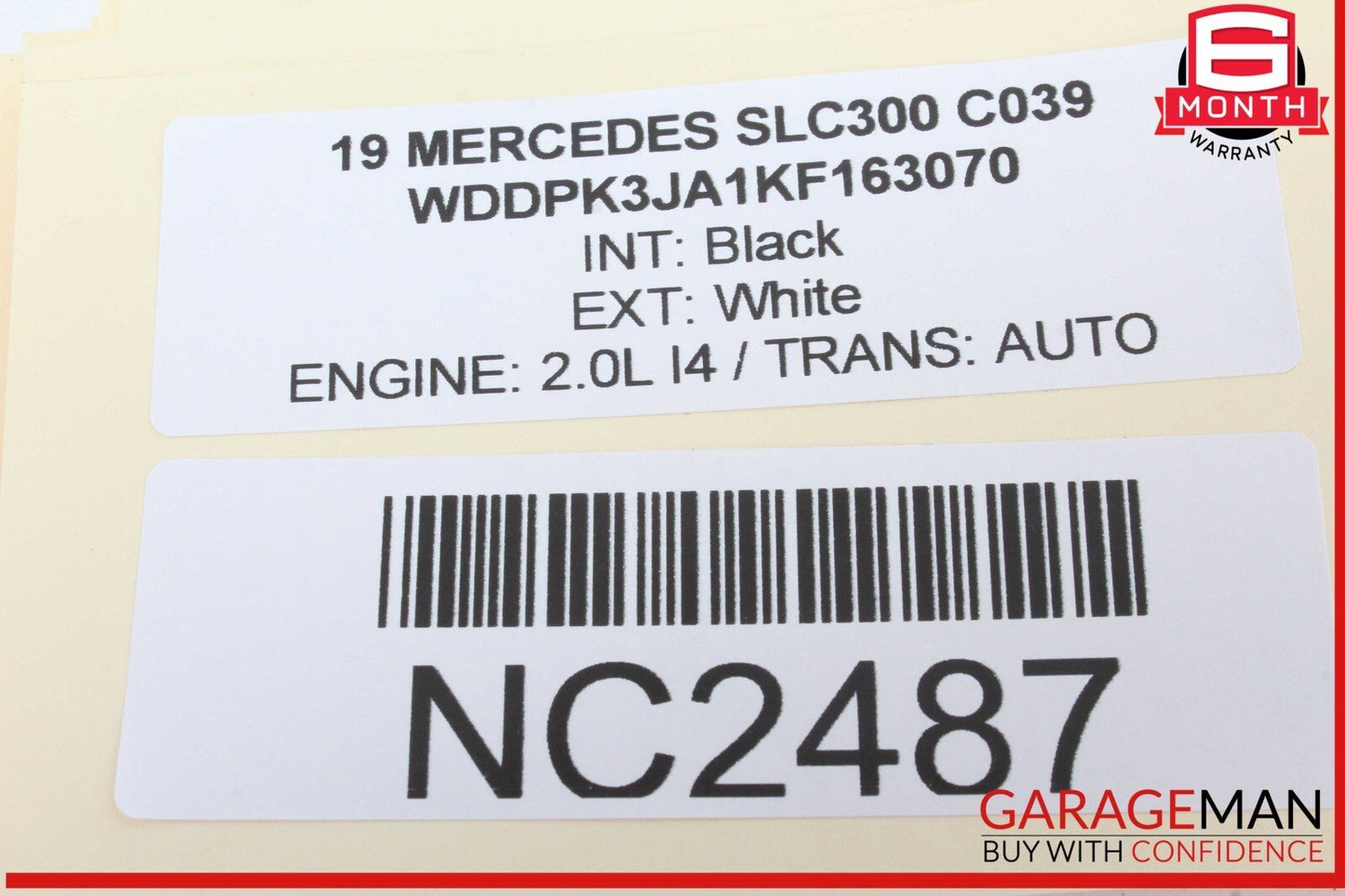 12-20 Mercedes R172 SLC300 SLK350 Hand Parking Brake Control Module Unit OEM