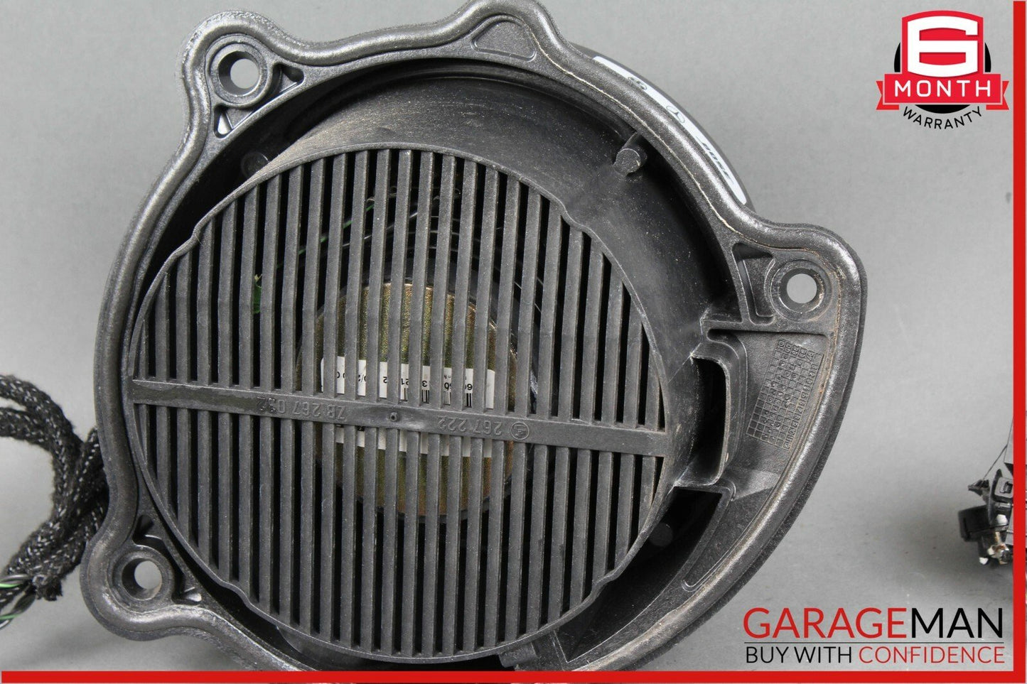 00-06 Mercedes-Benz S500 W220 Front Left and Right Side Door Speaker Set Of 2 2208200902