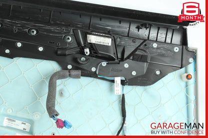 08-14 Mercedes W204 C300 Sedan Rear Right Side Interior Door Panel Cover Gray