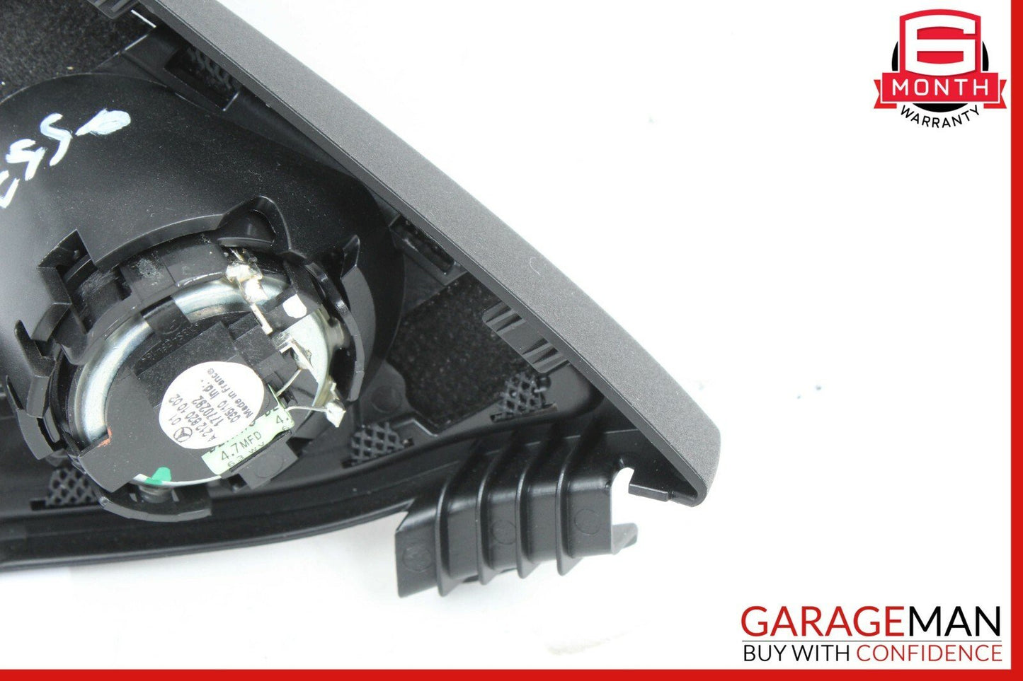 10-16 Mercedes W212 E500 Front Right Side Door Panel Tweeter Speaker Cover Black