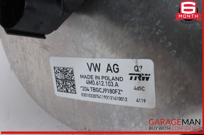 17-24 Audi Q7 Power Brake Booster Master Cylinder w/ Reservoir 4M0612103A OEM