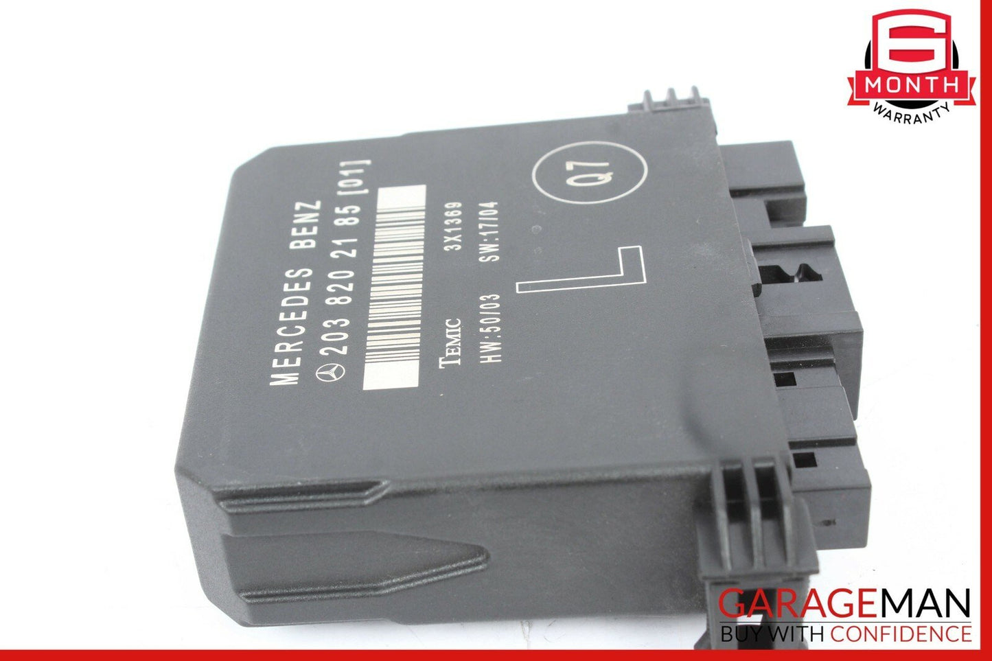 01-07 Mercedes W203 C230 C55 AMG Rear Left Side Door Controller Module Unit