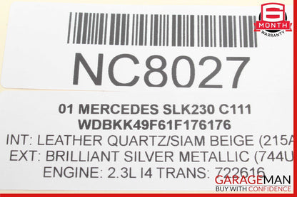 97-04 Mercedes R170 SLK230 SLK320 Amplifier Amp Bose Audio Sound 1708200689 OEM