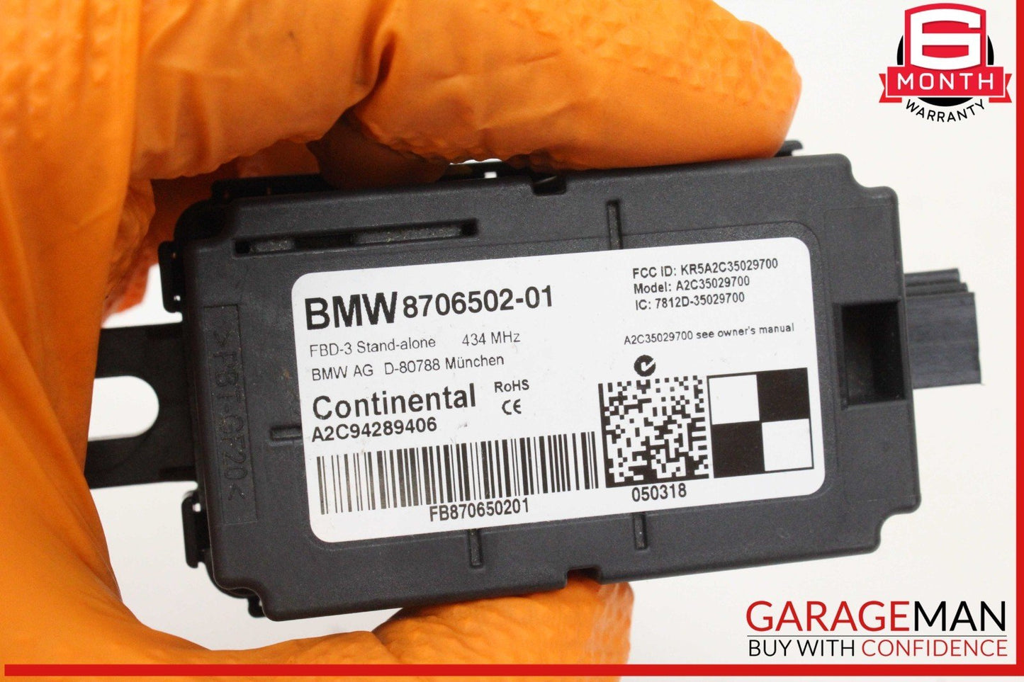 14-18 BMW X5 F15 X3 X4 X6 Remote Radio Receiver Control Module Unit 8706502 OEM