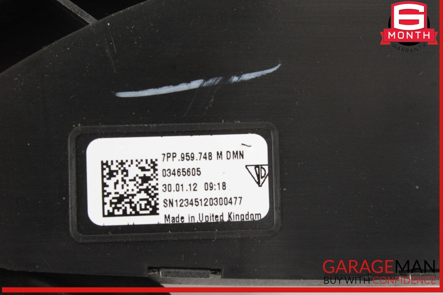 11-18 Porsche Cayenne S 958 Front Right Side Seat Control Switch OEM