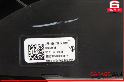 11-18 Porsche Cayenne S 958 Front Right Side Seat Control Switch OEM