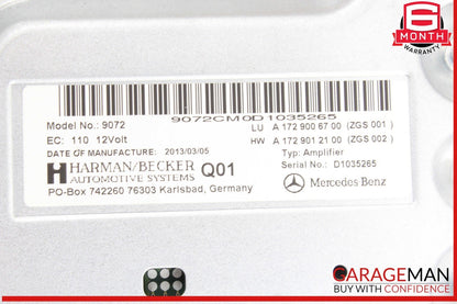 08-17 Mercedes R172 SLK250 E63 AMG Amplifier Amp Harman Becker 1729006700 OEM