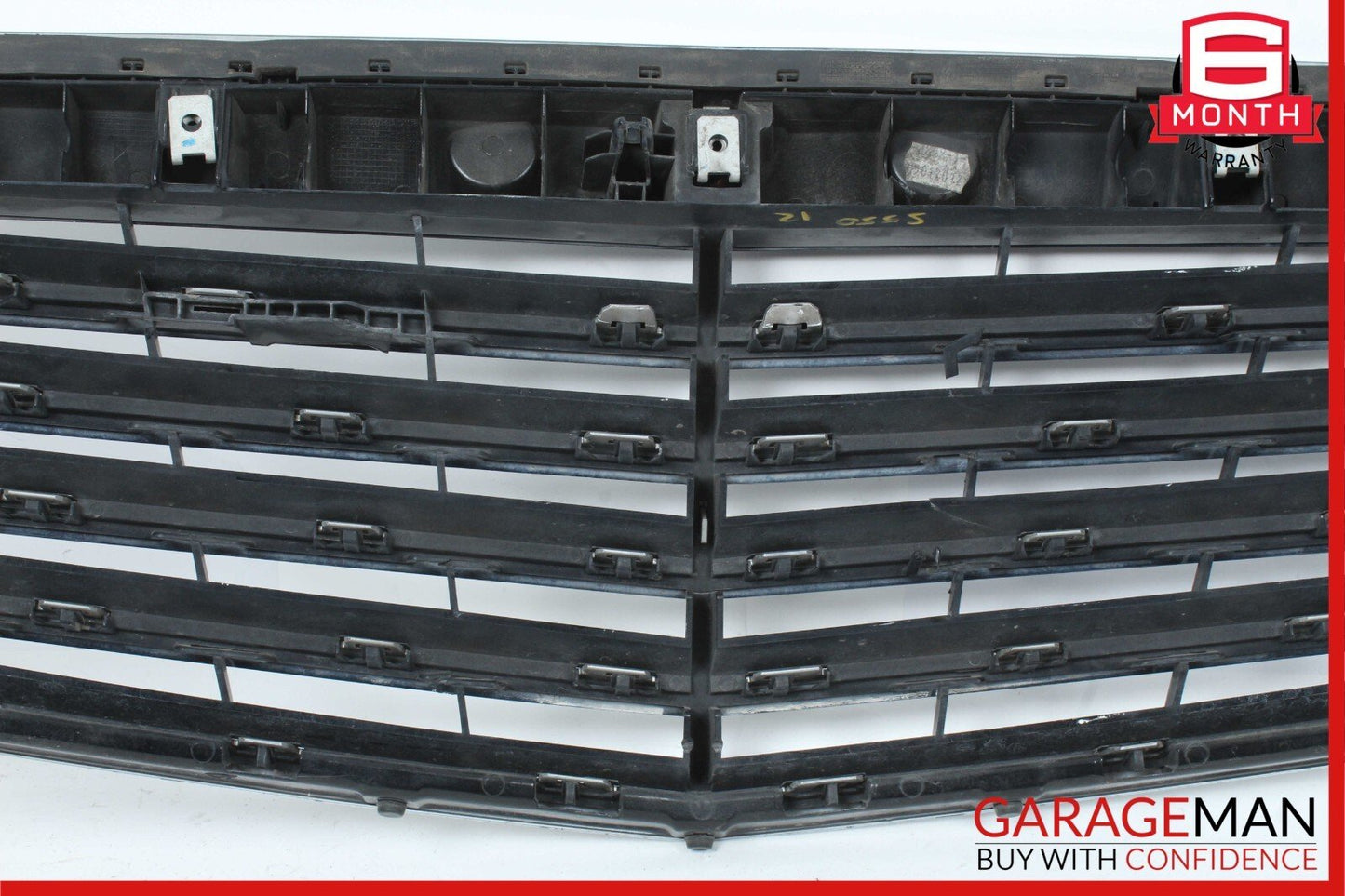 10-13 Mercedes W221 S400 S63 AMG Front Hood Radiator Grill Grille Trim Cover OEM