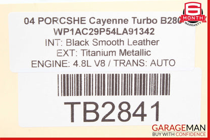 03-10 Porsche Cayenne 955 957 Anti Theft Locking Immobilizer Control Module OEM