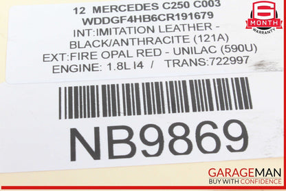 12-15 Mercedes W204 C250 SLK250 A/C Air Conditioning Compressor 0032306911 OEM
