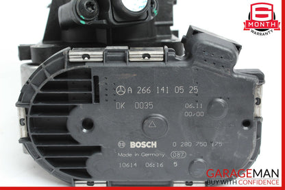 12-15 Mercedes W204 C250 SLK250 M271 1.8L Engine Throttle Valve Body OEM