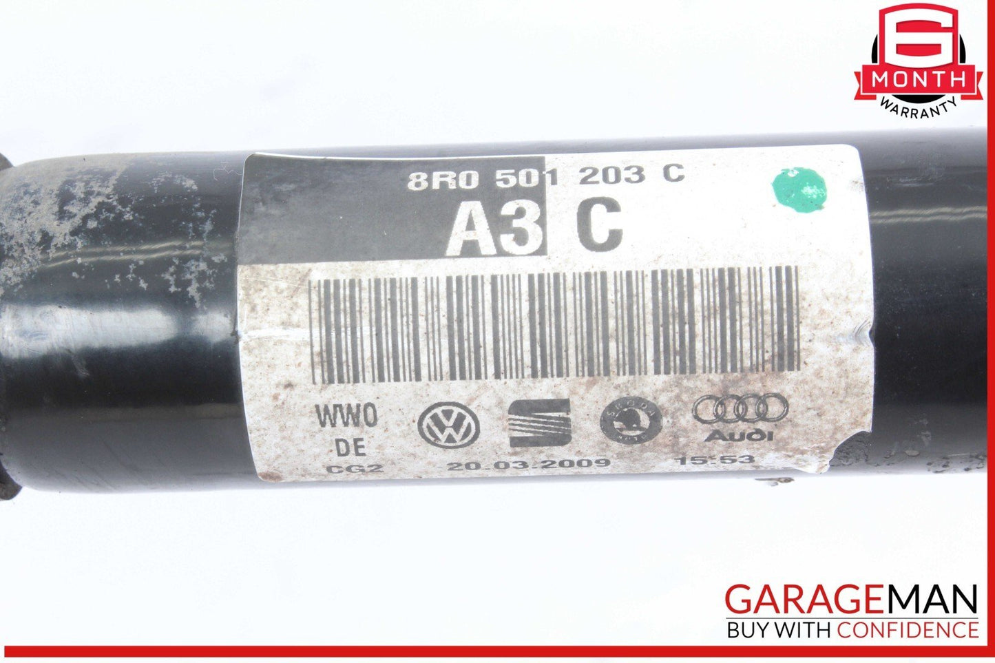 09-12 Audi Q5 Rear Left or Rear Right CV Axle Shaft OEM