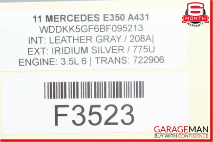 10-13 Mercedes W207 E350 E550 Left Side Steering Wheel Control Button Switch OEM