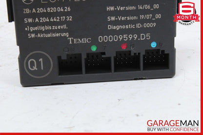 08-18 Mercedes GLK350 C350 C250 E400 Front Right Side Door Control Module Unit