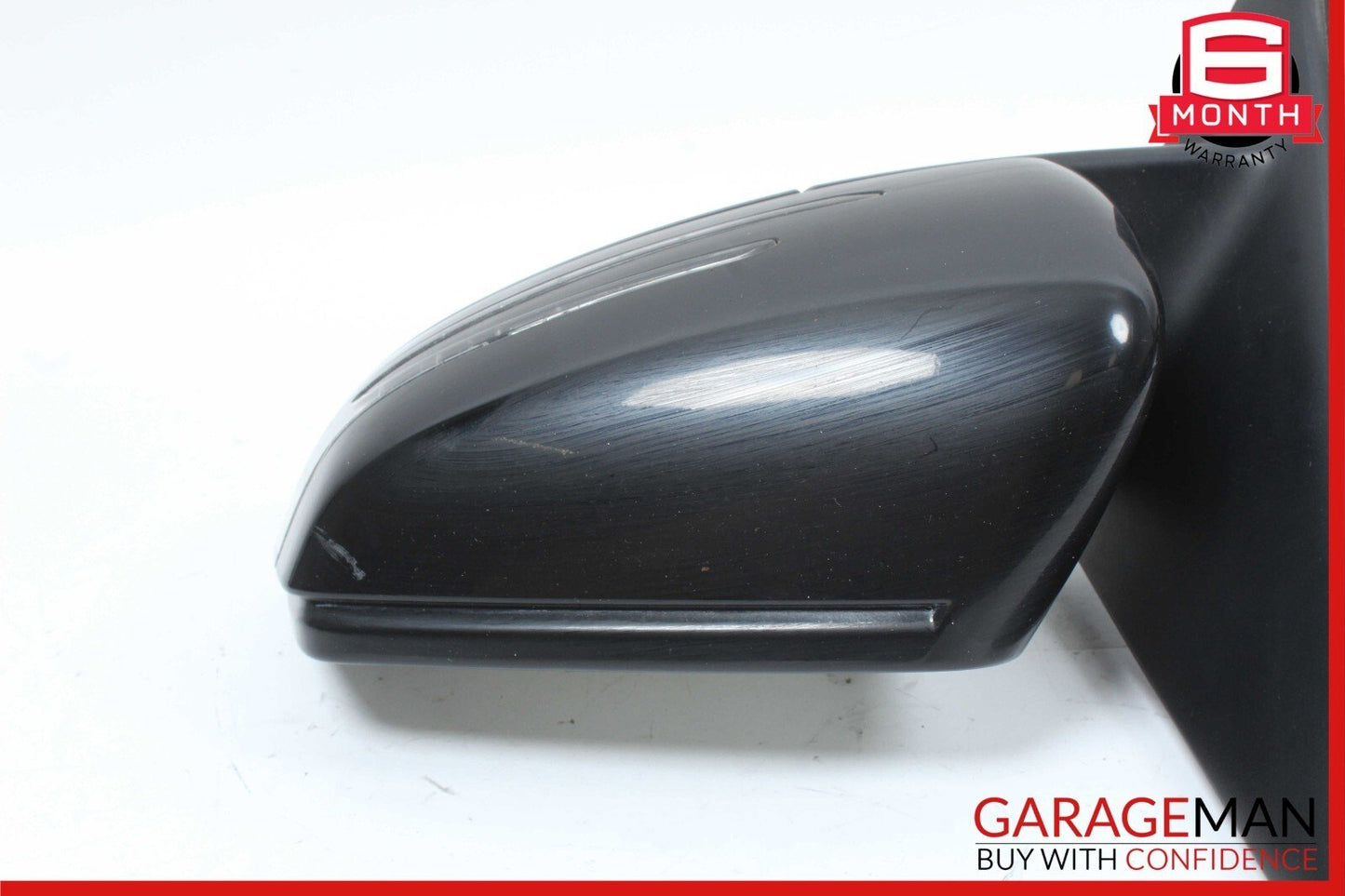 10-12 Mercedes X204 GLK350 Left Driver Side Rear View Door Mirror Black OEM