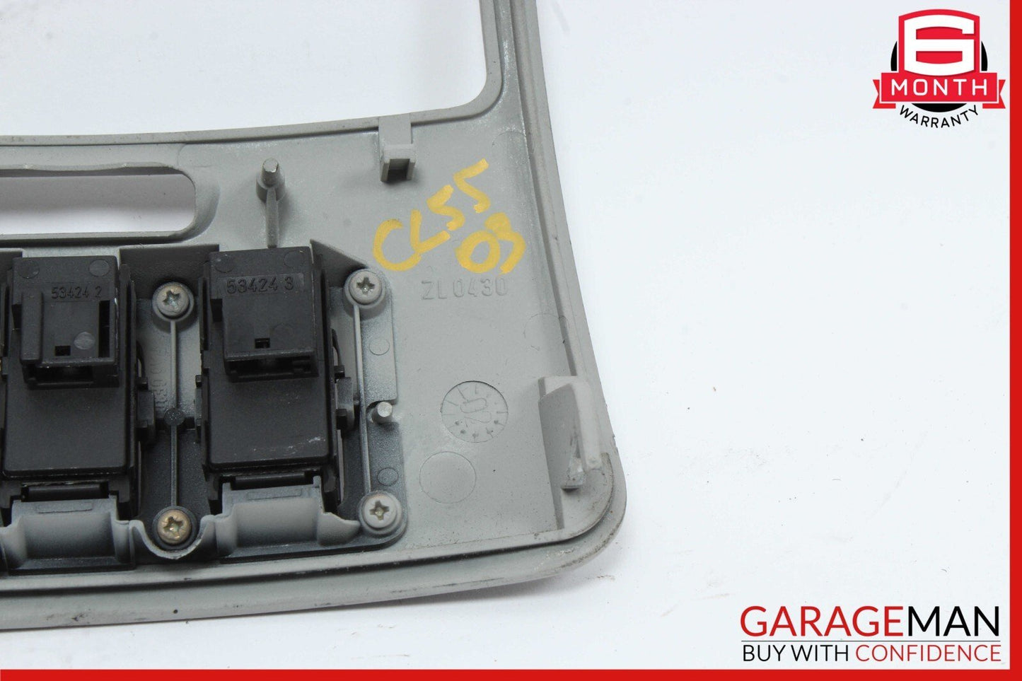 00-06 Mercedes W215 CL55 AMG Rear A/C Heater Climate Control Vent Switch Trim