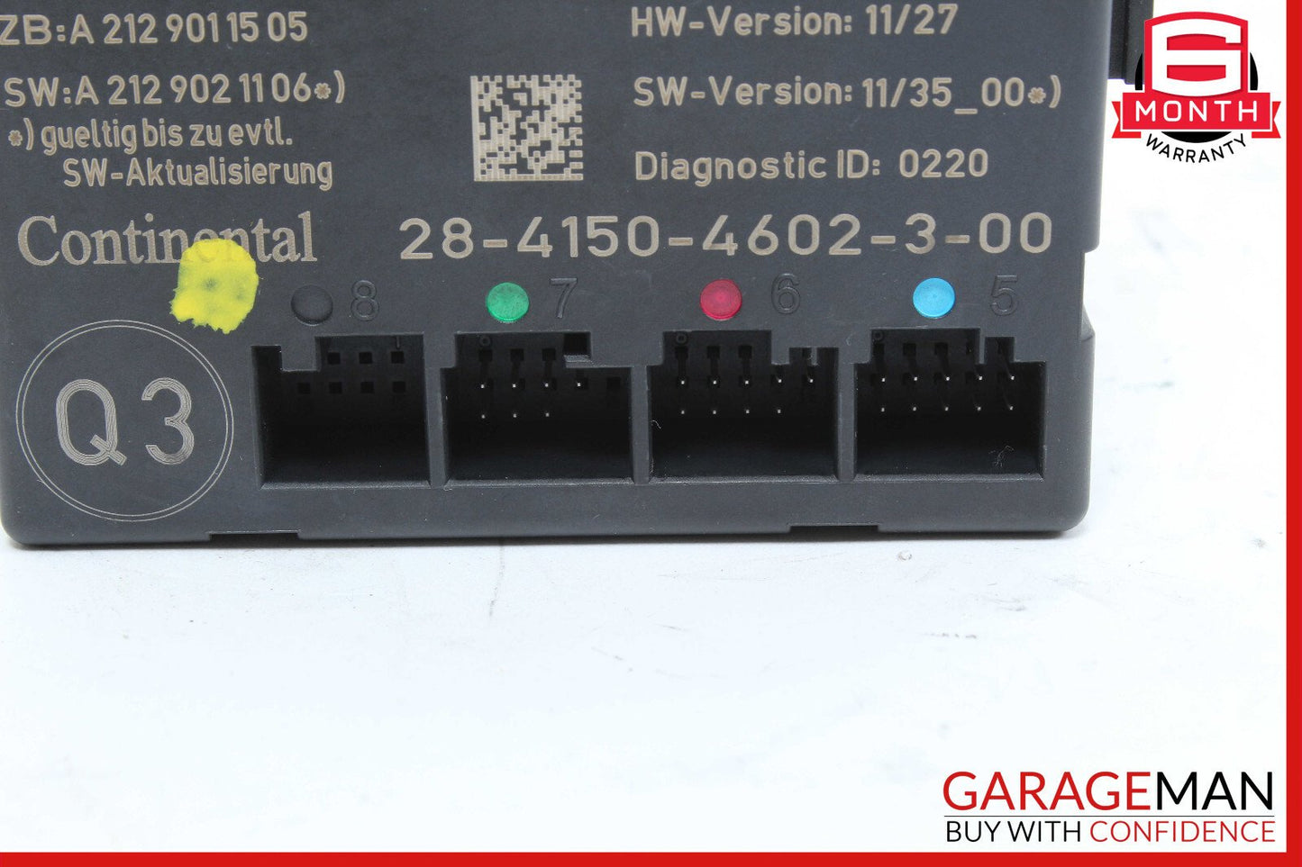 08-18 Mercedes W204 C250 E350 Front Right Side Door Control Module OEM