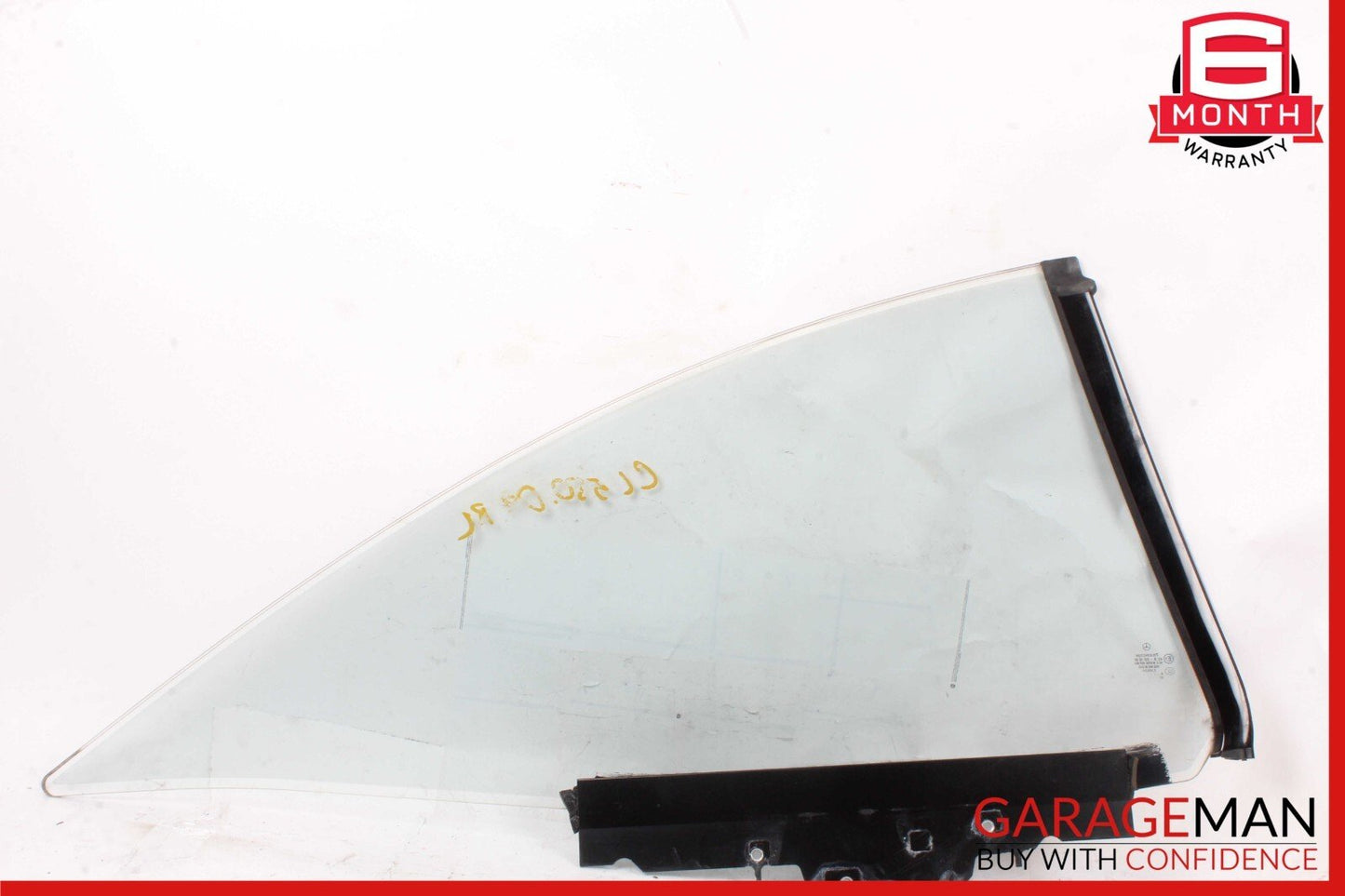 07-14 Mercedes W216 CL550 CL600 Rear Right Side Door Quarter Window Glass OEM