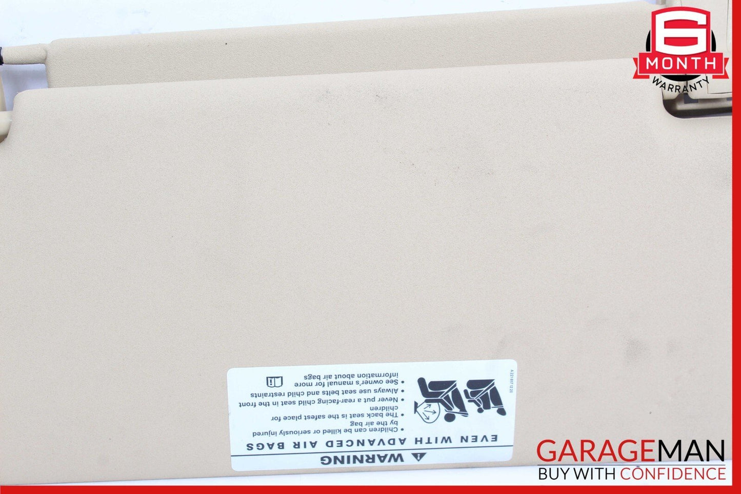 06-12 Mercedes X164 GL450 ML450 Front Right Side Sun Visor Sunvisor Shade OEM