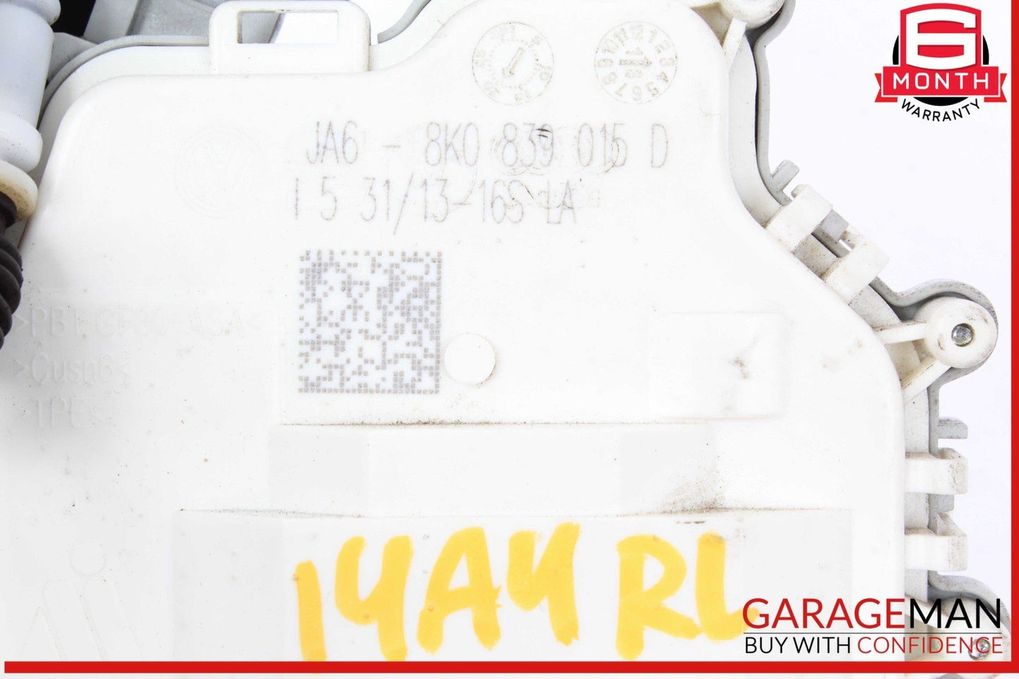 09-16 Audi A4 Rear Left Driver Side Door Lock Latch Actuator 8K0839015D OEM