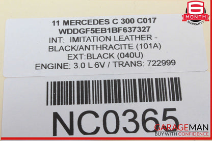 08-18 Mercedes W204 C300 Rear Right Passenger Side Door Control Module OEM