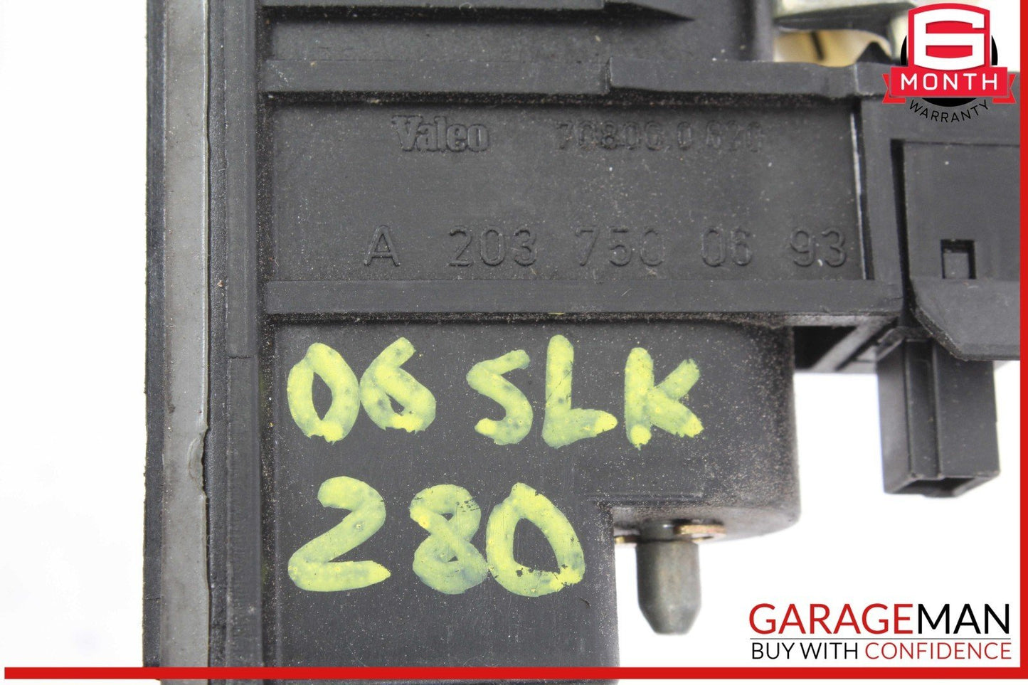 01-11 Mercedes R171 SLK280 C240 Trunk Lid Lock Latch Handle 2037500693 OEM