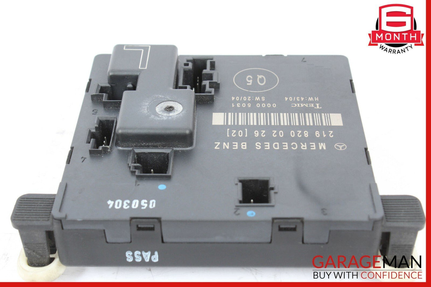 06-11 Mercedes W219 CLS550 CLS55 AMG Rear Left Driver Side Door Control Module