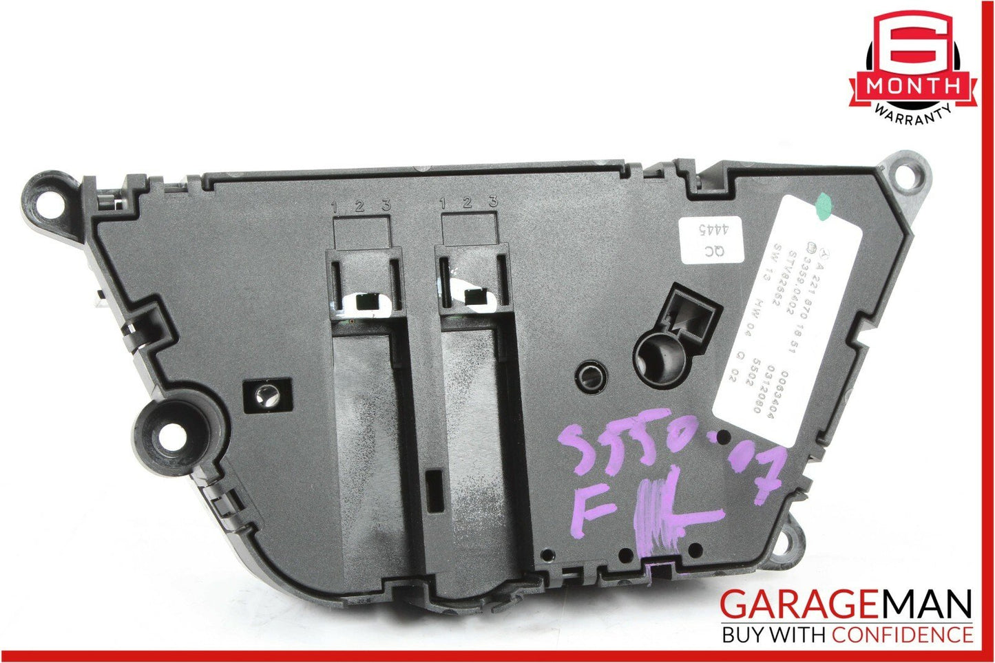 07-14 Mercedes S550 CL550 Front Left Side Seat Control Memory Controller Switch