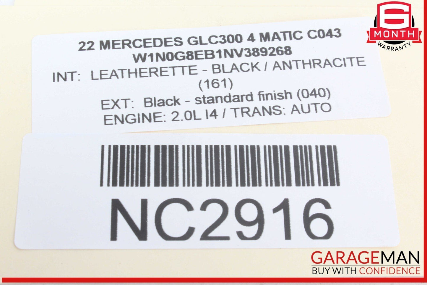 16-22 Mercedes X253 GLC300 4MATIC Front Left Driver Side Dash AC A/C Air Vent
