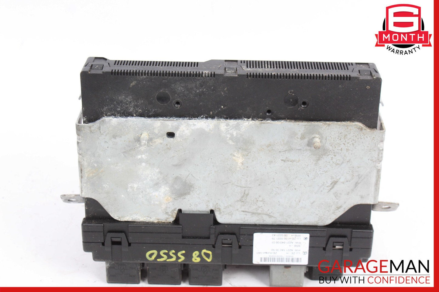 07-09 Mercedes W221 S550 S63 AMG CL550 Rear Trunk Fuse Relay Junction Box OEM