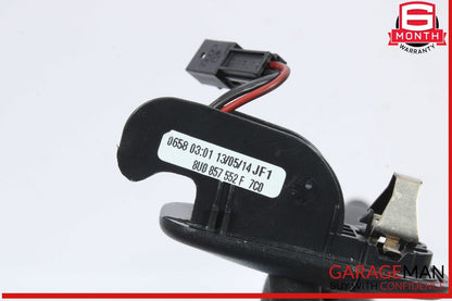 14-17 Audi SQ5 Q5 Front Right Side Sun Visor Sunvisor Black 8U0857552F OEM