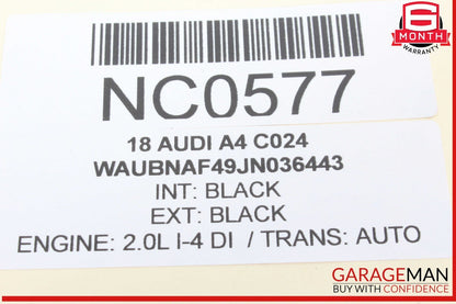 17-19 Audi A4 Quattro Radio Audio Multimedia Receiver CD SD Card Player OEM