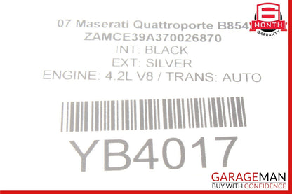 03-10 Maserati Quattroporte GranTurismo Front Left Side Upper Control Arm OEM