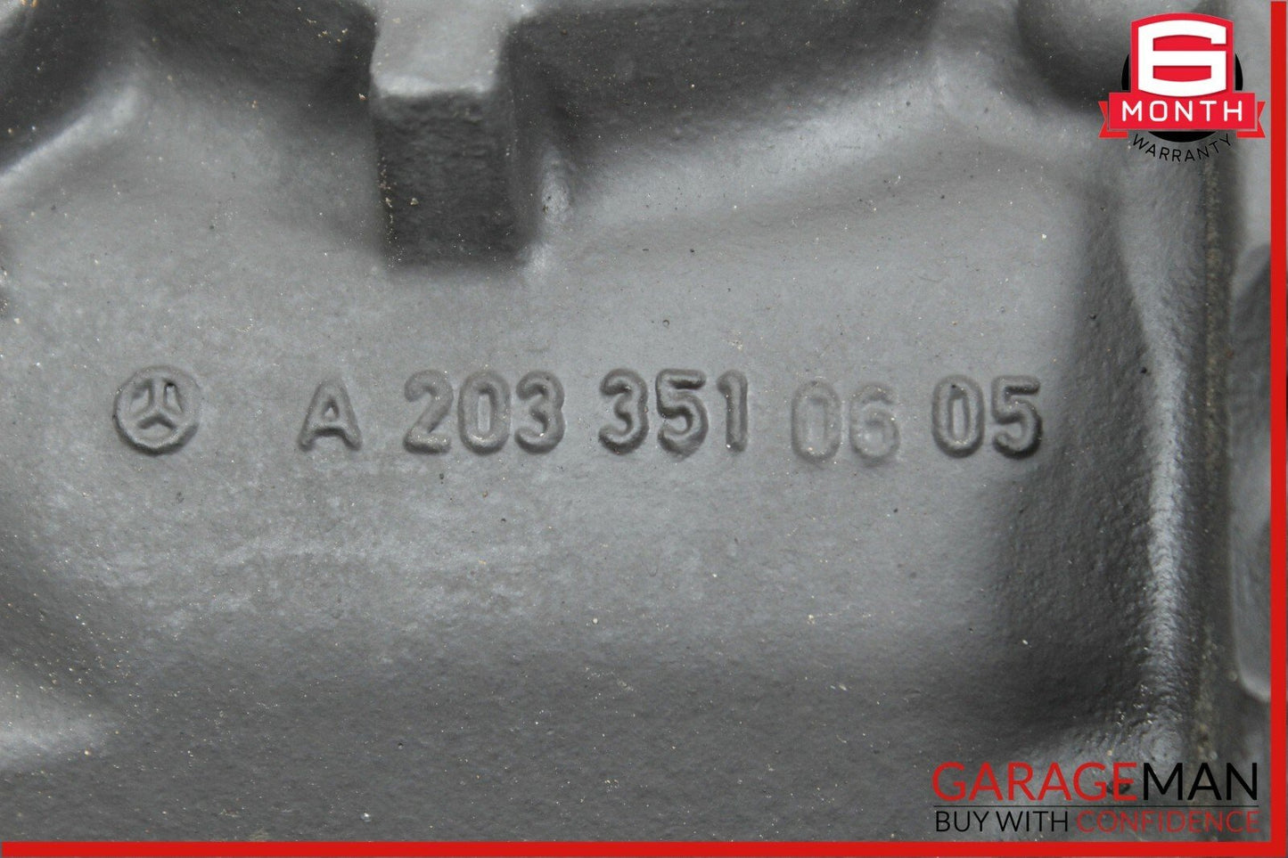 05-11 Mercedes R171 SLK280 Rear Diff Differential Axle Carrier 2033510605 134k