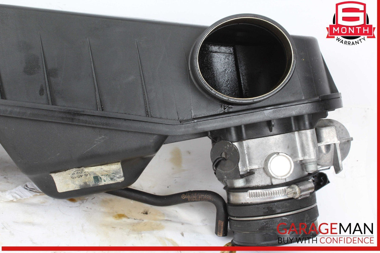 01-04 Mercedes R170 SLK230 Air Cleaner Absorber w/ Throttle Valve Body Assembly