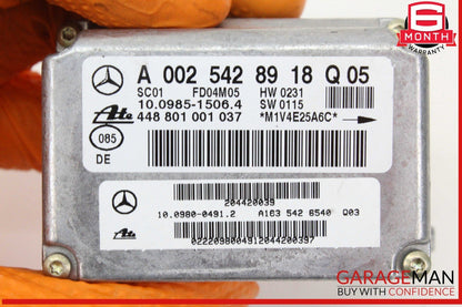 02-05 Mercedes-Benz ML350 Yaw Rate Sensor Module 0025428918 Genuine