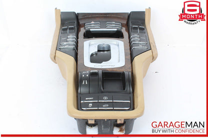 11-18 Porsche Cayenne S 958 Front Center Console Switch Control Panel Trim OEM