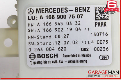 13-16 Mercedes X166 GL450 4MATIC Park Assist Parktronic Sensor Control Module