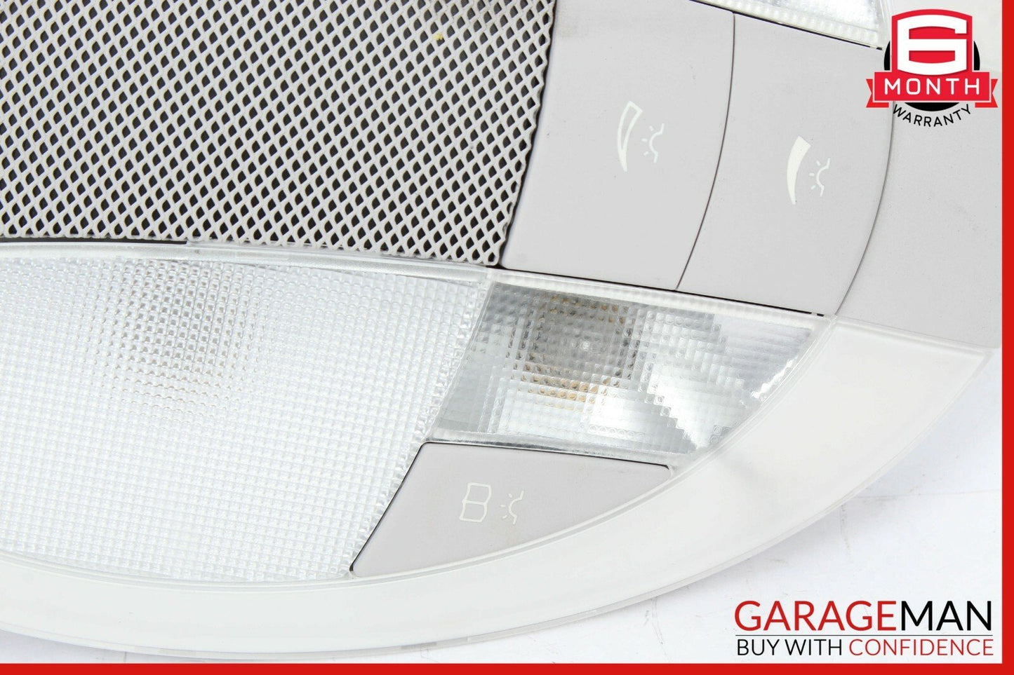 03-11 Mercedes E350 CLS500 Rear Overhead Interior Top Upper Dome Light Lamp Grey